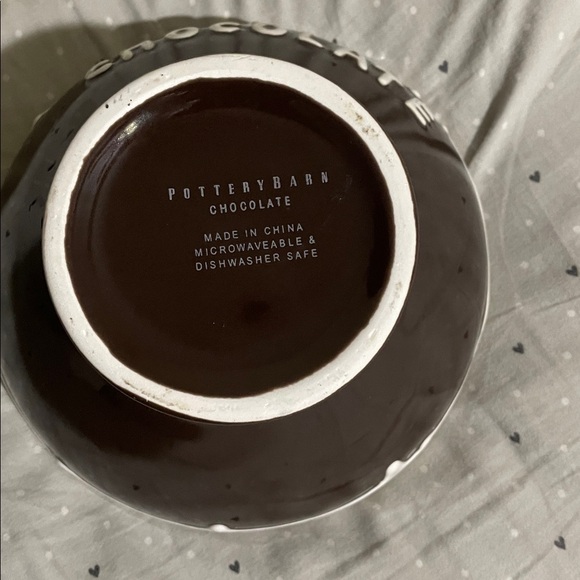 Pottery Barn Chocolate Ceramic Bowl - Picture 5 of 8
